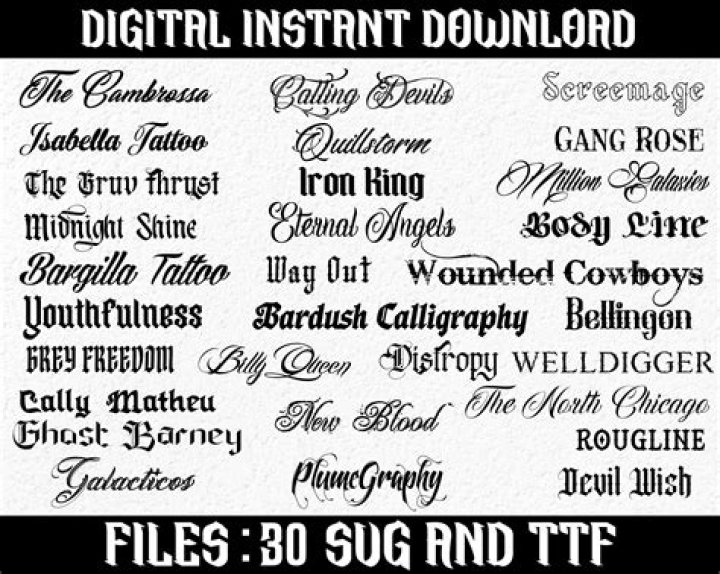 37 Celebrity Tattoo Font Tattoos