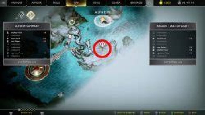 Alfheim Lake of Light Nornir Rune Chest Bell Puzzle Solution God of War