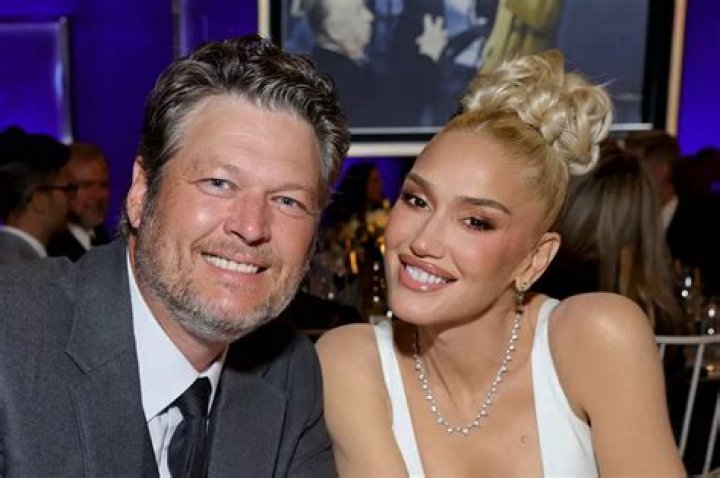 Blake Shelton + Gwen Stefani Use Tabloid Covers for Wallpaper
