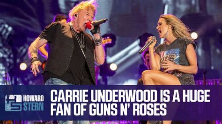 Carrie Underwood Joins Guns N' Roses In Nashville