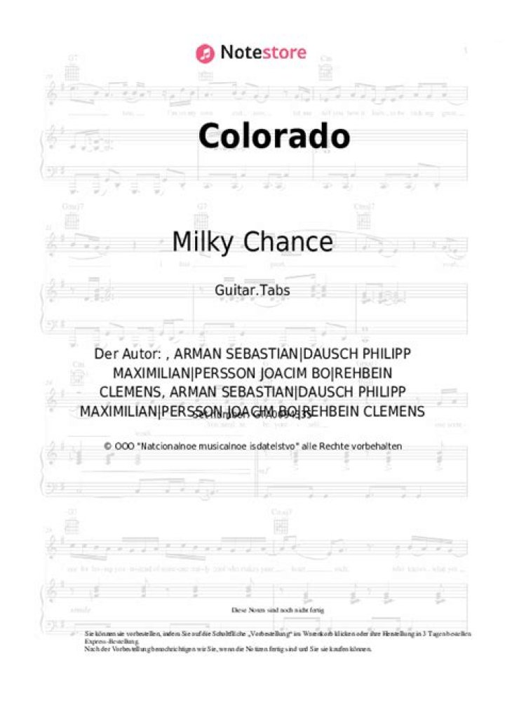 “Colorado” by Milky Chance