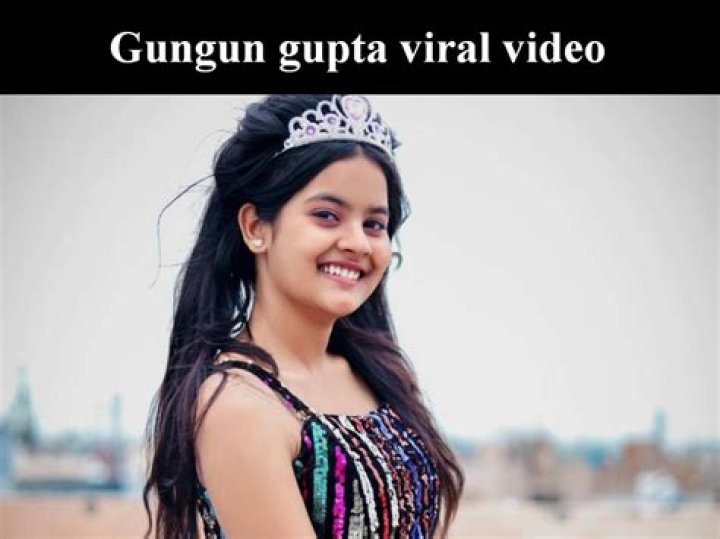 Gungun Gupta’s private video has gone viral on all social networks