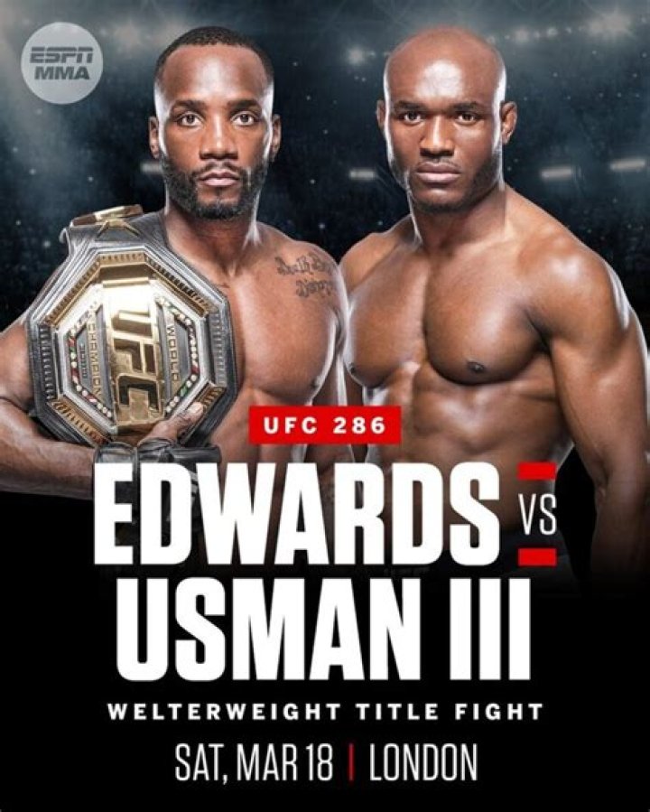 Kamaru Usman vs Leon Edwards 2 live stream online: how to watch UFC 278?
