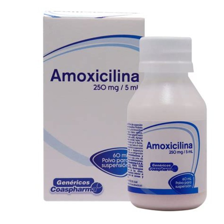 La diarrea y candidiasis podrían estar asociadas con la amoxicilina