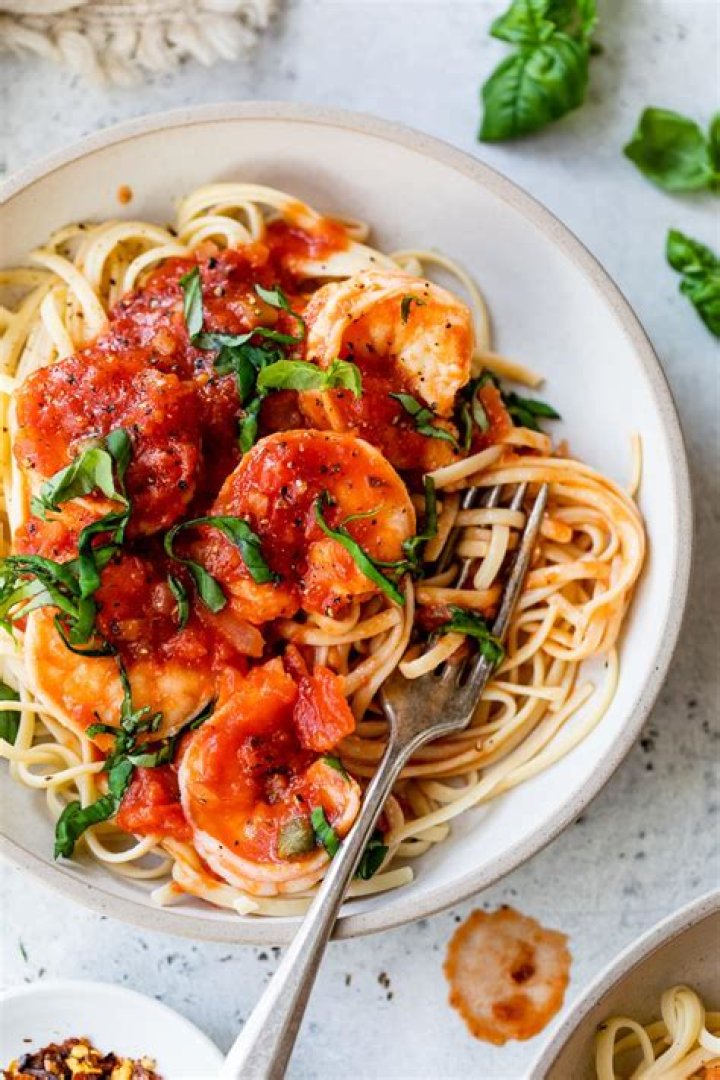 Linguini with Shrimp Fra Diavolo | Recipe