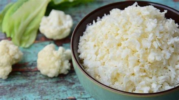 los beneficios de la coliflor en forma de arroz