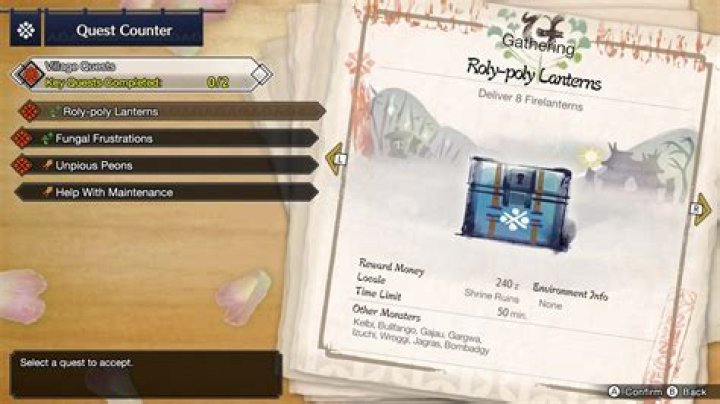 MHR Firelanterns - Roly-Poly Lantern Locations