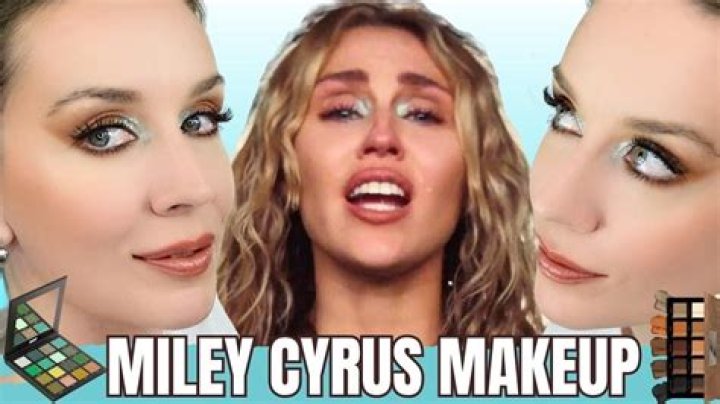 Miley Cyrus Makeup Photos & Products