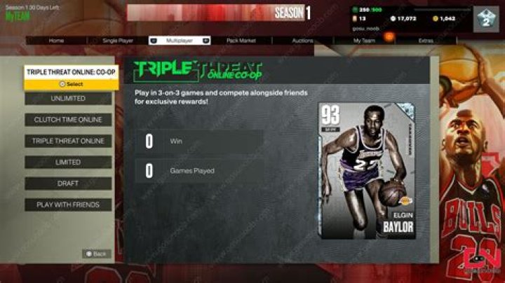 NBA 2K23 Elgin Baylor Takeover Requirements