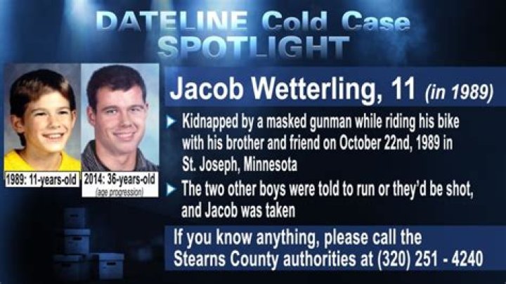 Officials confirm Wetterling's remains found