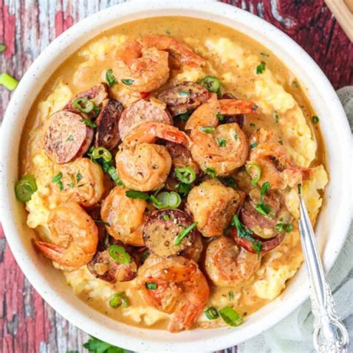 Pimento Cheese Shrimp and Grits Recipe From Handsome Hog In St. Paul | Recipe