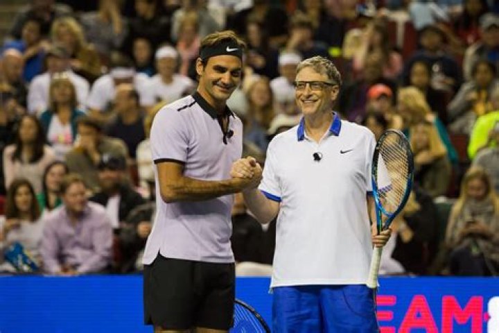 Roger Federer teamed up with billionaire Bill Gates to defeat Rafael Nadal back in 2020
