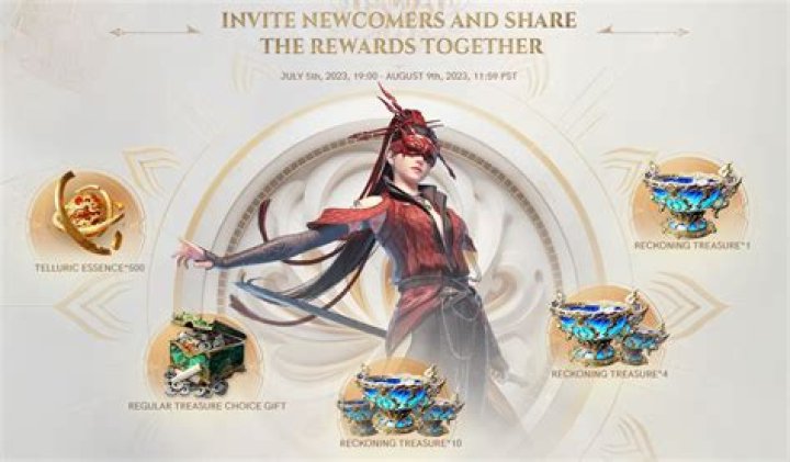 Share Naraka Bladepoint Invite Code, Anniversary Reservation Gift