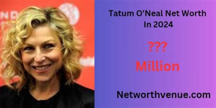 Tatum Oneal Net Worth