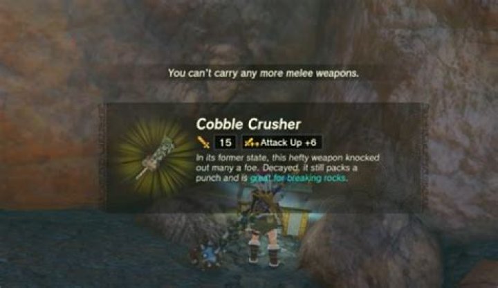 Tears of the Kingdom Cobble Crusher (Zelda TOTK)