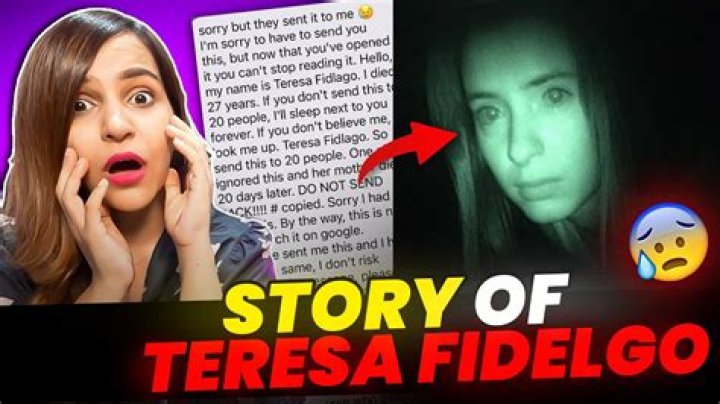 Teresa Fidalgo: The Chilling Story Behind the Ghost Who Haunts Social Media