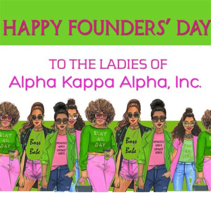 The Ladies of Alpha Kappa Alpha Sorority